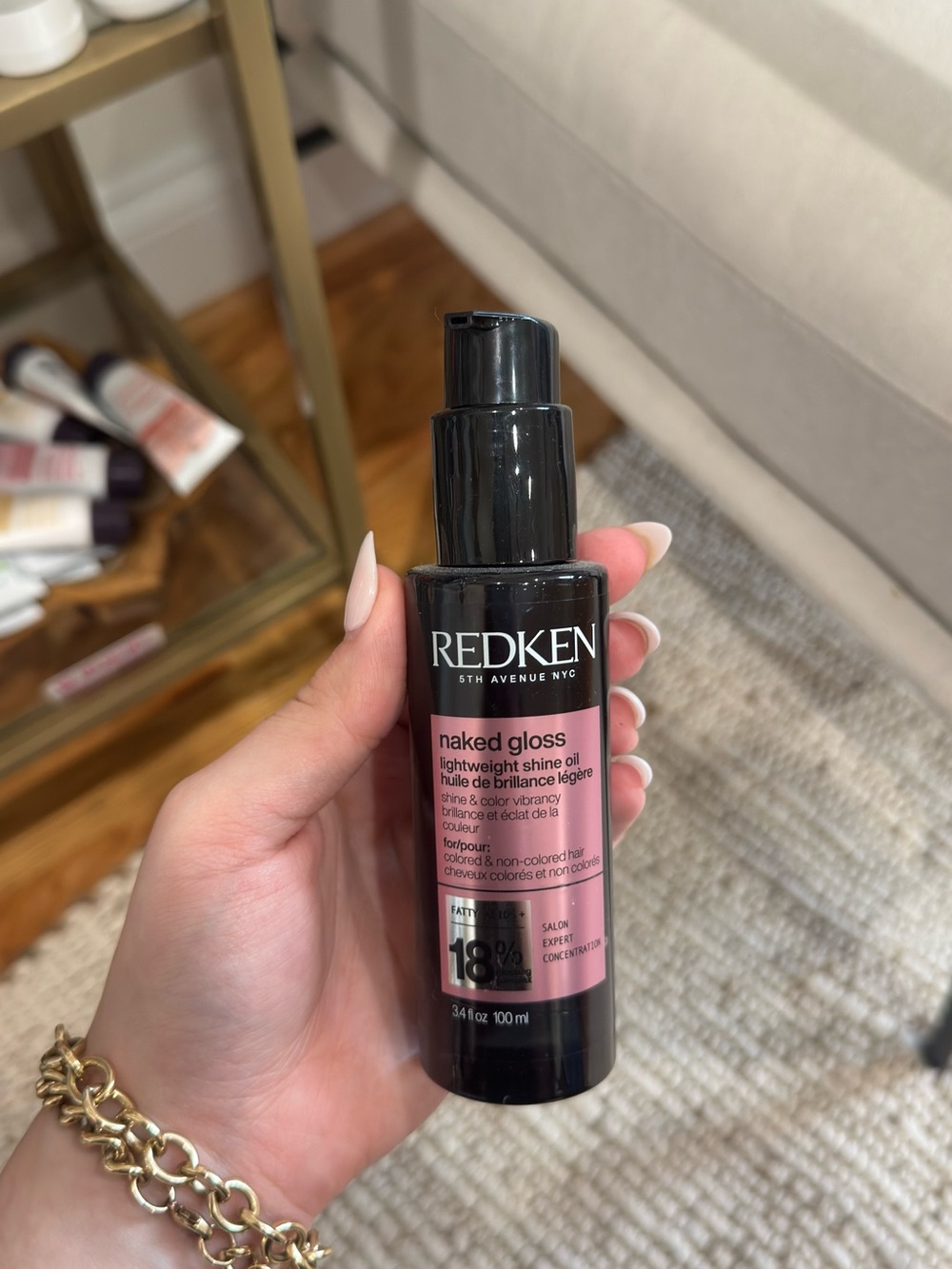 Redken Naked Gloss Lightweight Shine Oil -